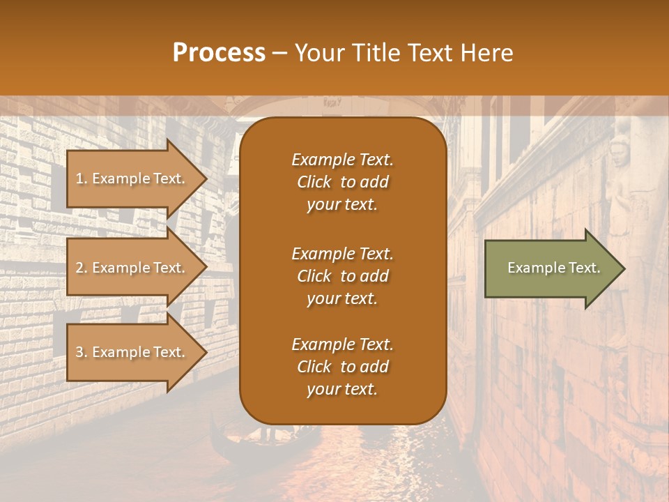 Venice On The Water PowerPoint Template