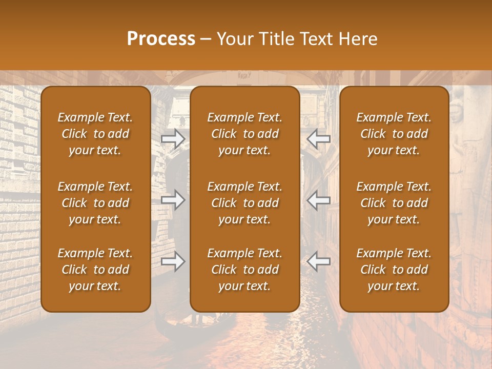 Venice On The Water PowerPoint Template