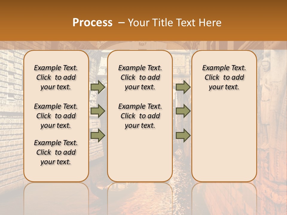 Venice On The Water PowerPoint Template