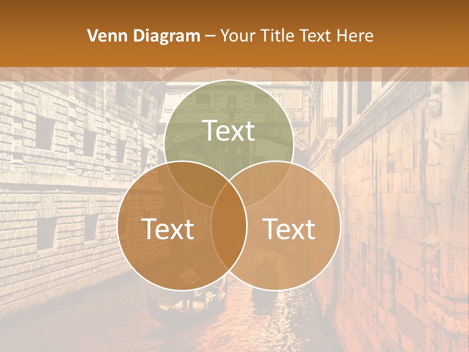 Venice On The Water PowerPoint Template