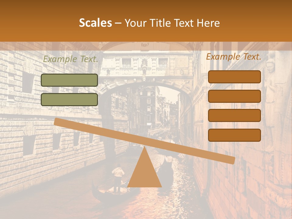 Venice On The Water PowerPoint Template