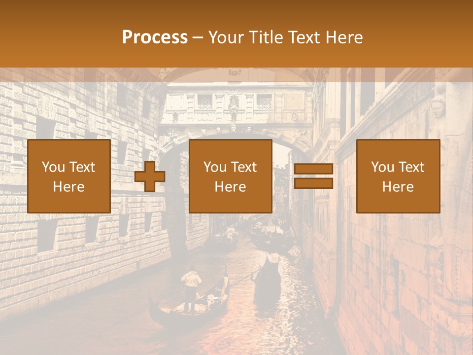 Venice On The Water PowerPoint Template
