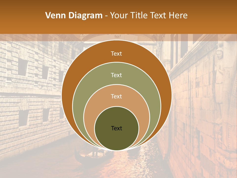 Venice On The Water PowerPoint Template