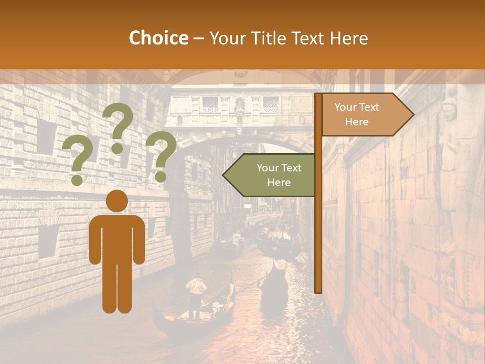 Venice On The Water PowerPoint Template