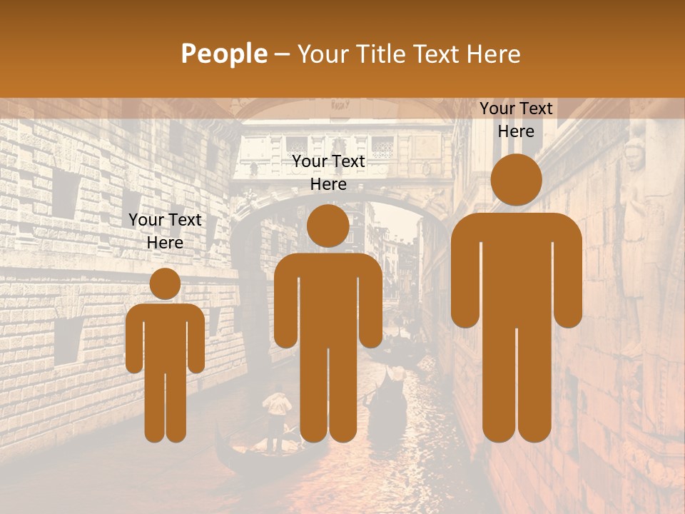 Venice On The Water PowerPoint Template