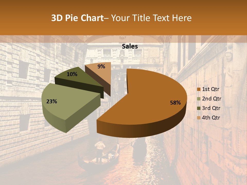 Venice On The Water PowerPoint Template