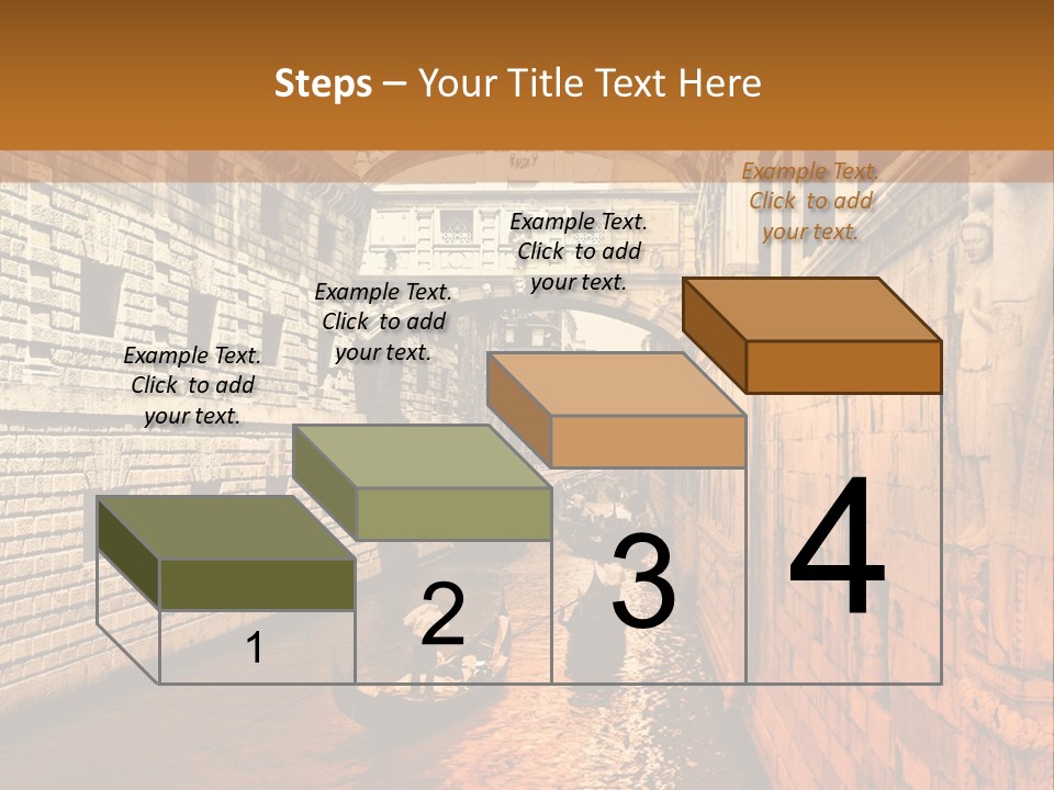 Venice On The Water PowerPoint Template