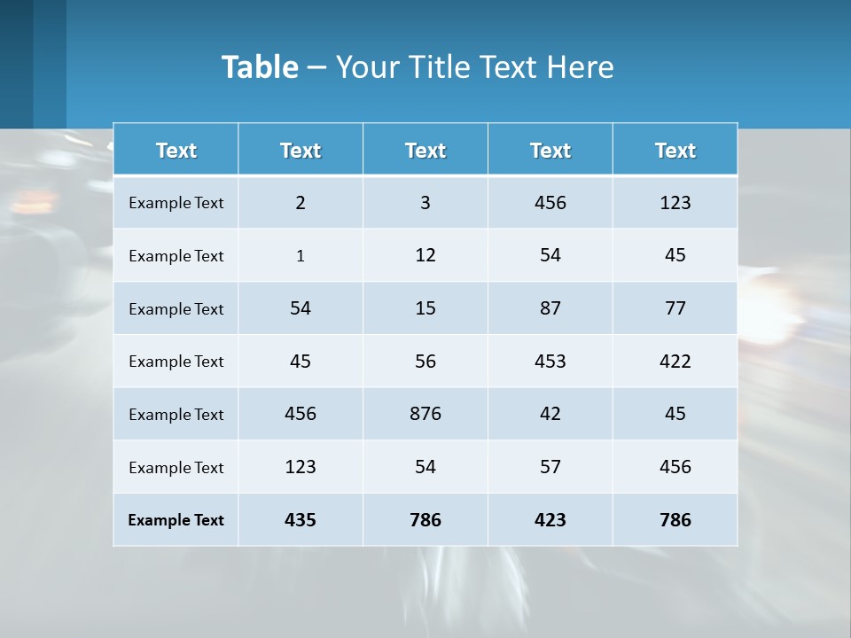 Motorcycle At Speeds PowerPoint Template