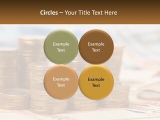 Money. Euro Coins PowerPoint Template