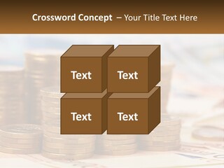 Money. Euro Coins PowerPoint Template