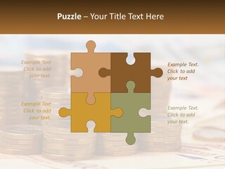 Money. Euro Coins PowerPoint Template