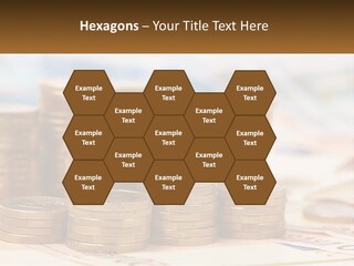 Money. Euro Coins PowerPoint Template