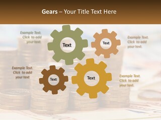 Money. Euro Coins PowerPoint Template