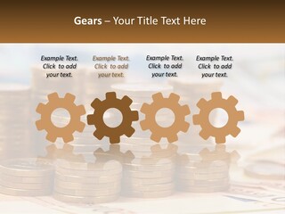 Money. Euro Coins PowerPoint Template