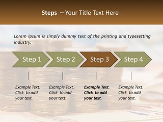 Money. Euro Coins PowerPoint Template