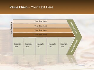 Money. Euro Coins PowerPoint Template