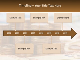 Money. Euro Coins PowerPoint Template