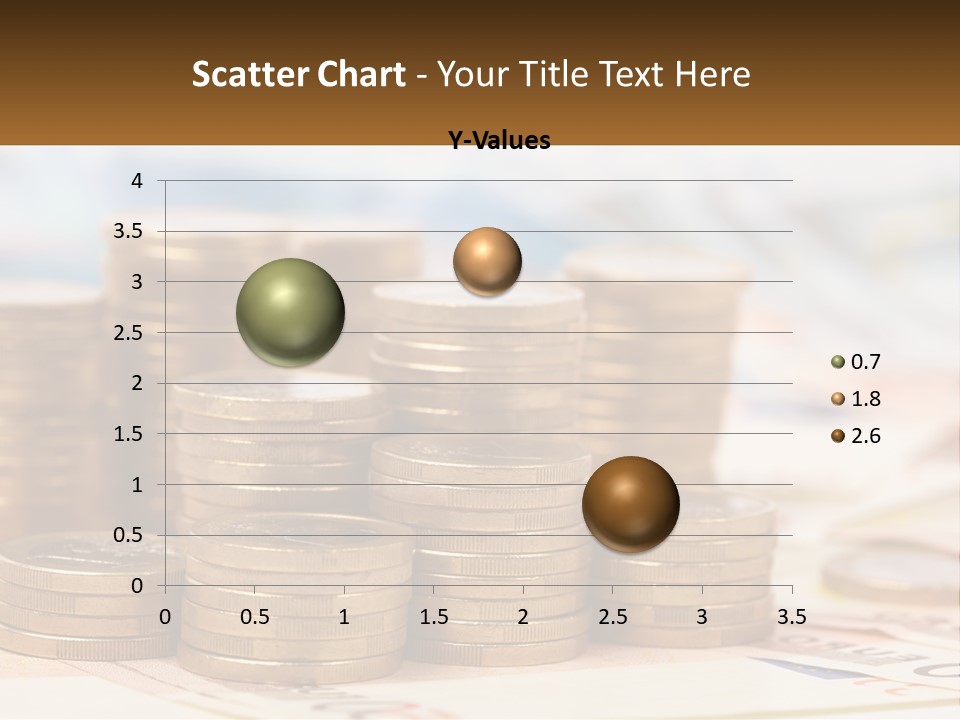 Money. Euro Coins PowerPoint Template