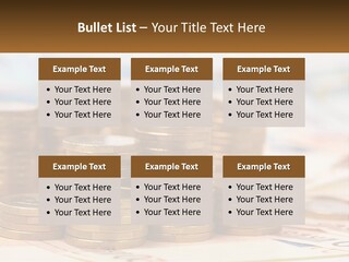 Money. Euro Coins PowerPoint Template