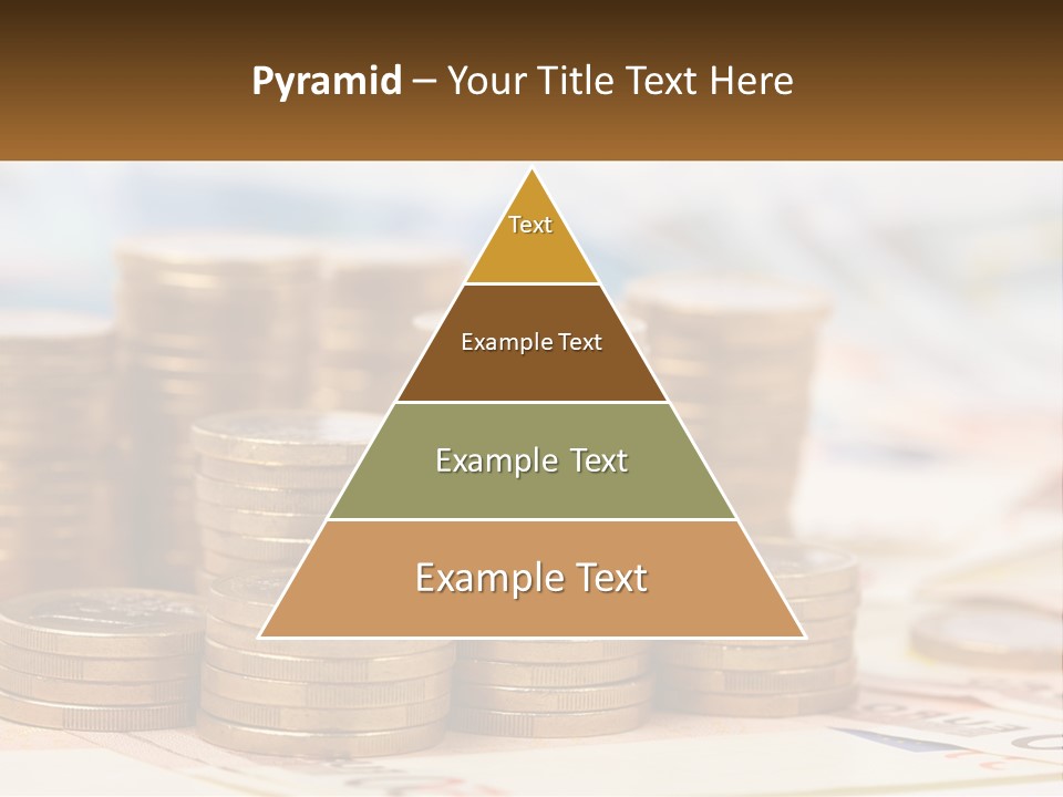 Money. Euro Coins PowerPoint Template