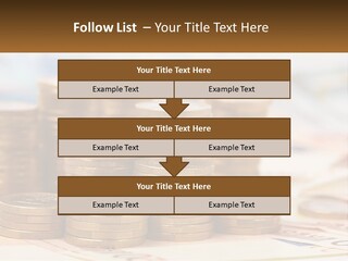 Money. Euro Coins PowerPoint Template