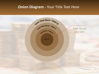Money. Euro Coins PowerPoint Template