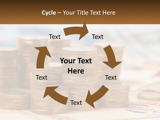 Money. Euro Coins PowerPoint Template