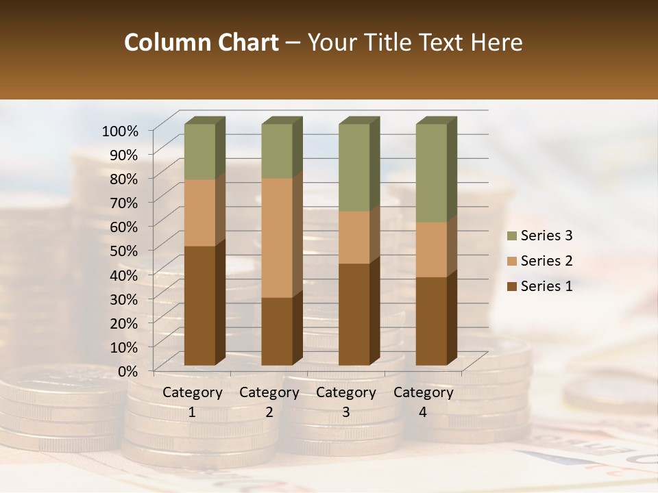 Money. Euro Coins PowerPoint Template