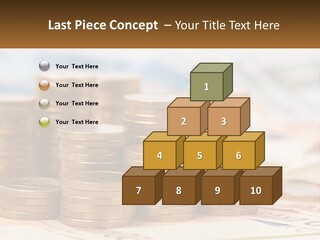 Money. Euro Coins PowerPoint Template