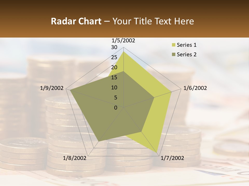 Money. Euro Coins PowerPoint Template