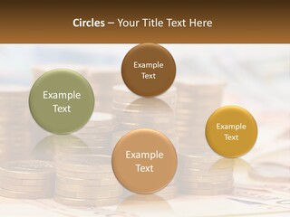 Money. Euro Coins PowerPoint Template