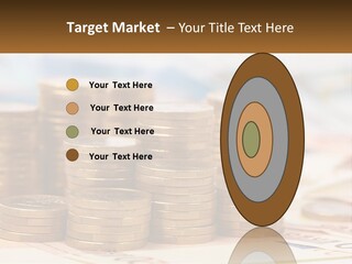 Money. Euro Coins PowerPoint Template