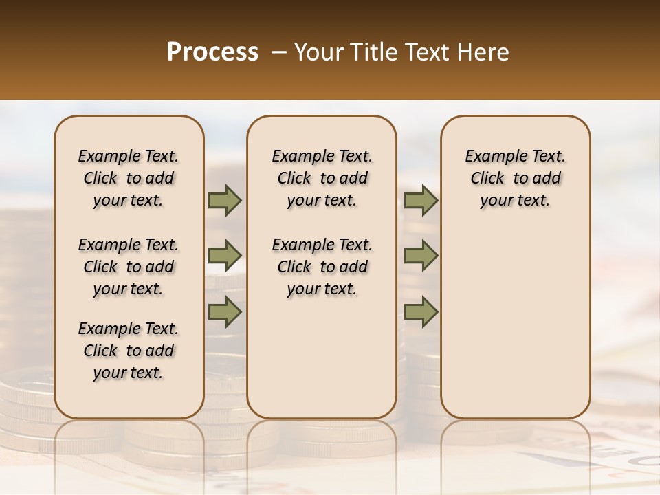 Money. Euro Coins PowerPoint Template