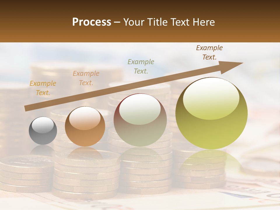 Money. Euro Coins PowerPoint Template
