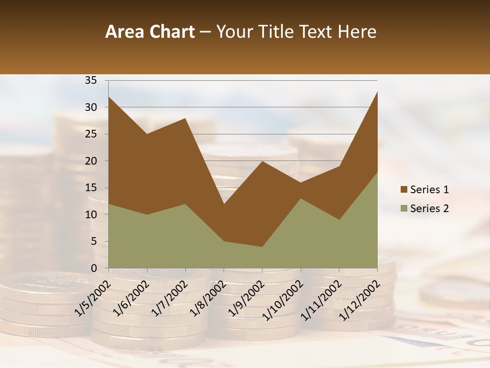 Money. Euro Coins PowerPoint Template