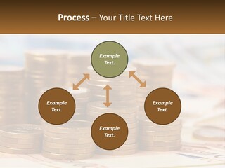 Money. Euro Coins PowerPoint Template