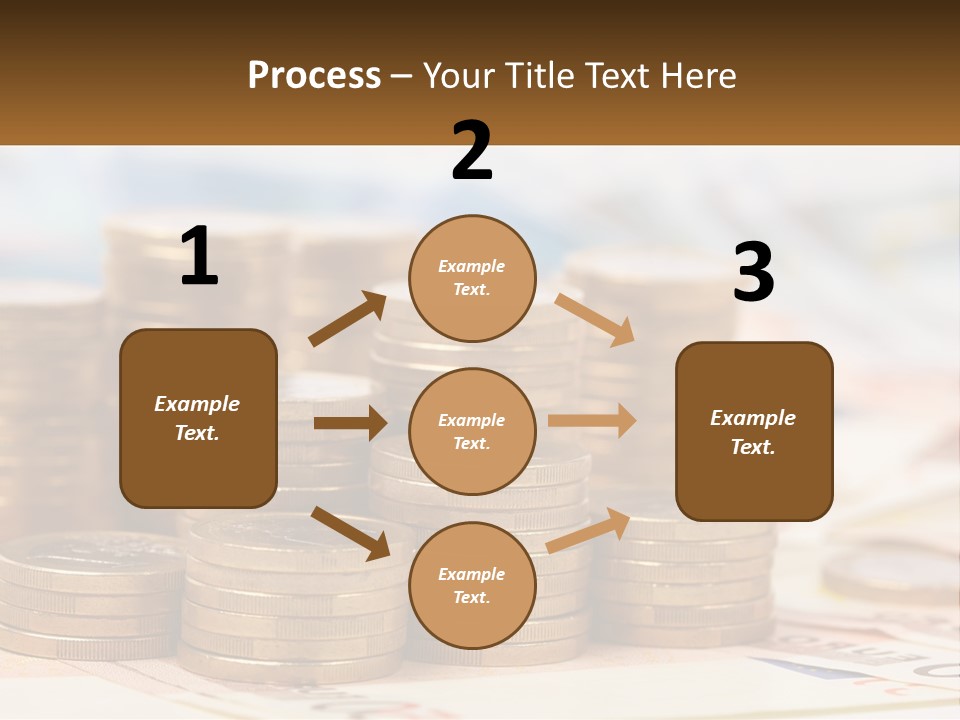 Money. Euro Coins PowerPoint Template