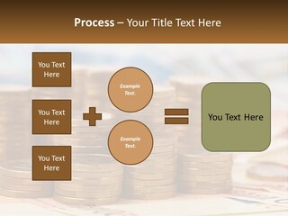 Money. Euro Coins PowerPoint Template