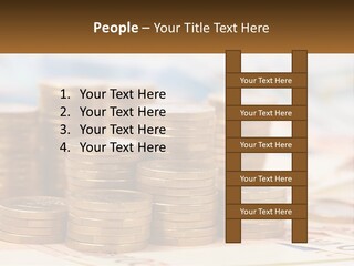 Money. Euro Coins PowerPoint Template