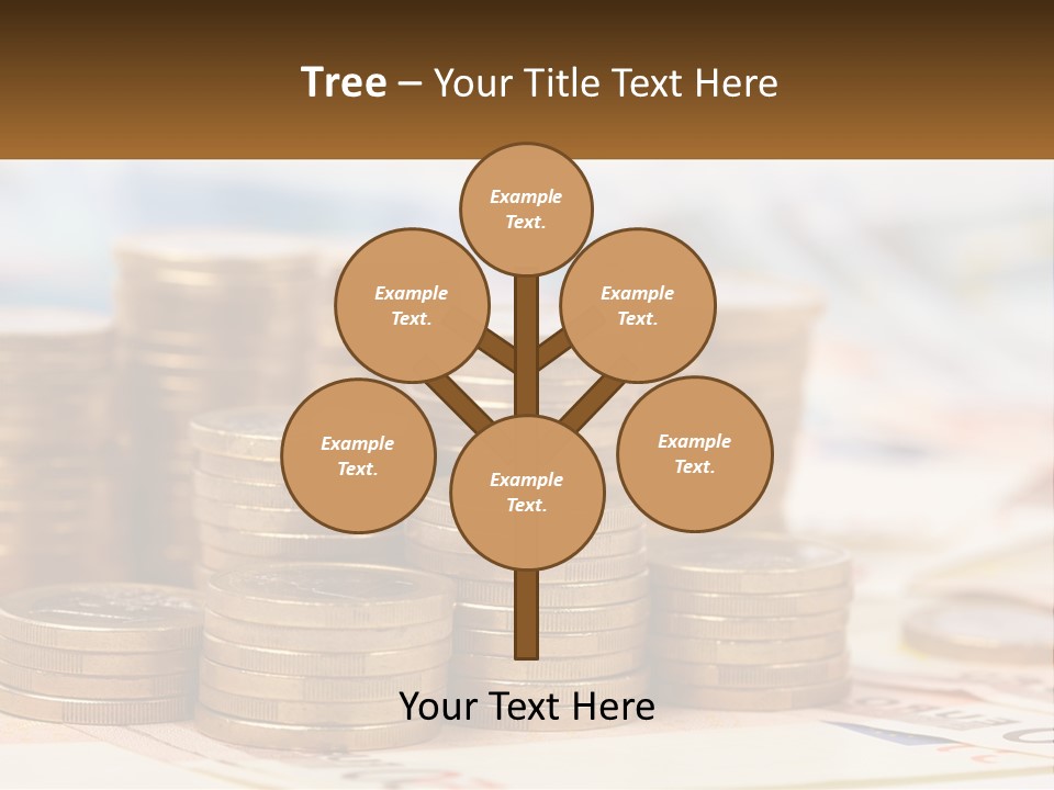 Money. Euro Coins PowerPoint Template