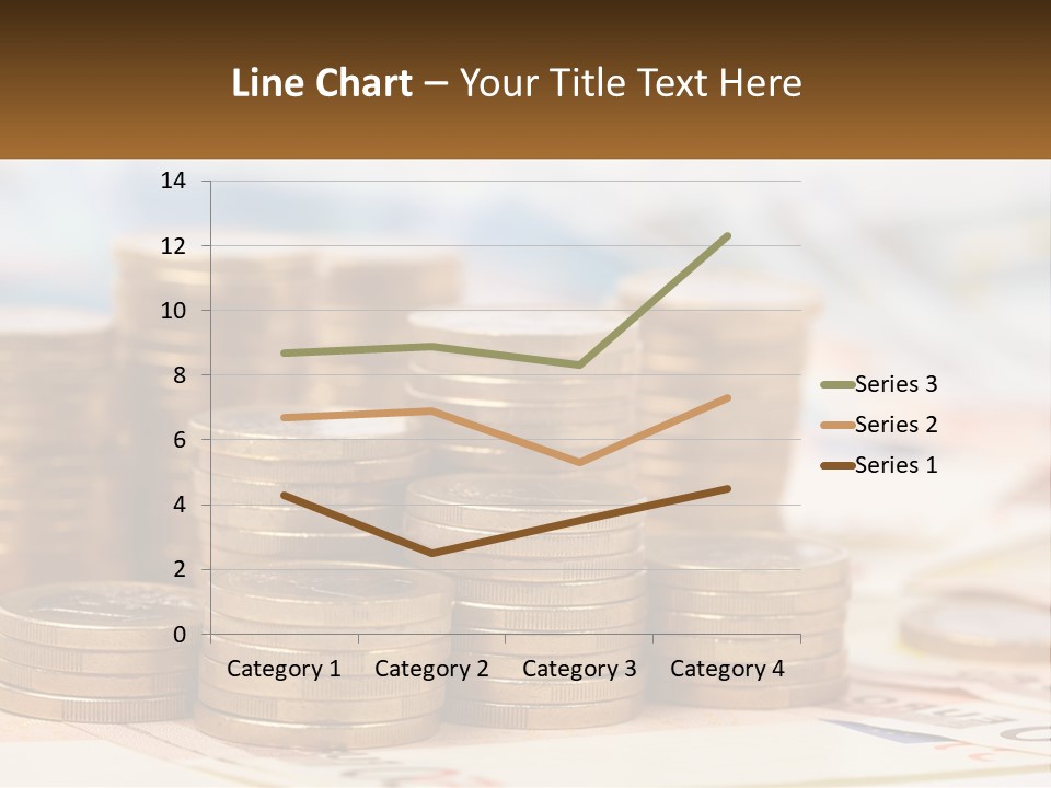 Money. Euro Coins PowerPoint Template