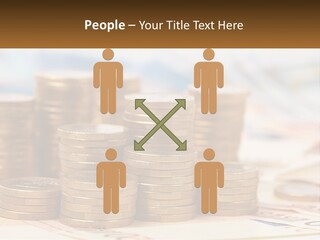 Money. Euro Coins PowerPoint Template