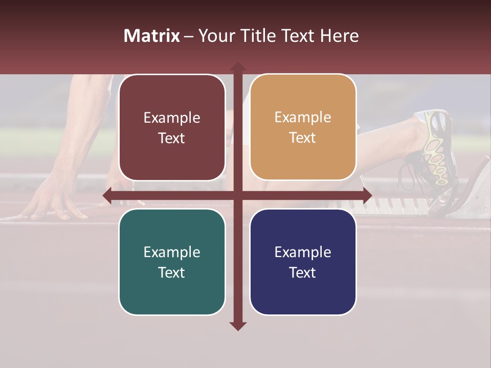 Cross Start PowerPoint Template