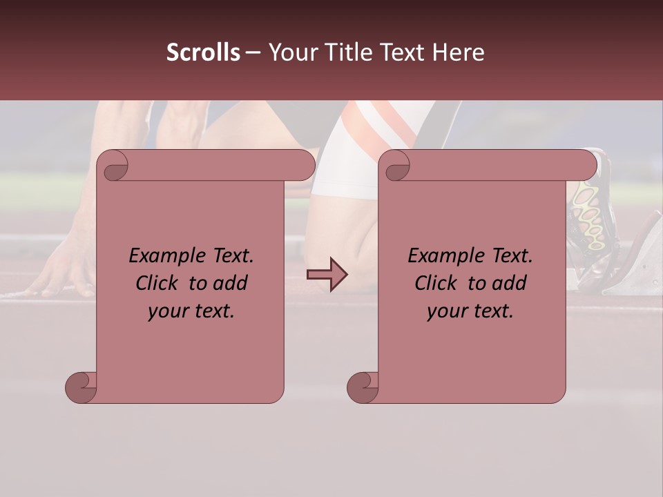 Cross Start PowerPoint Template