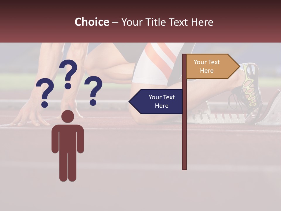 Cross Start PowerPoint Template