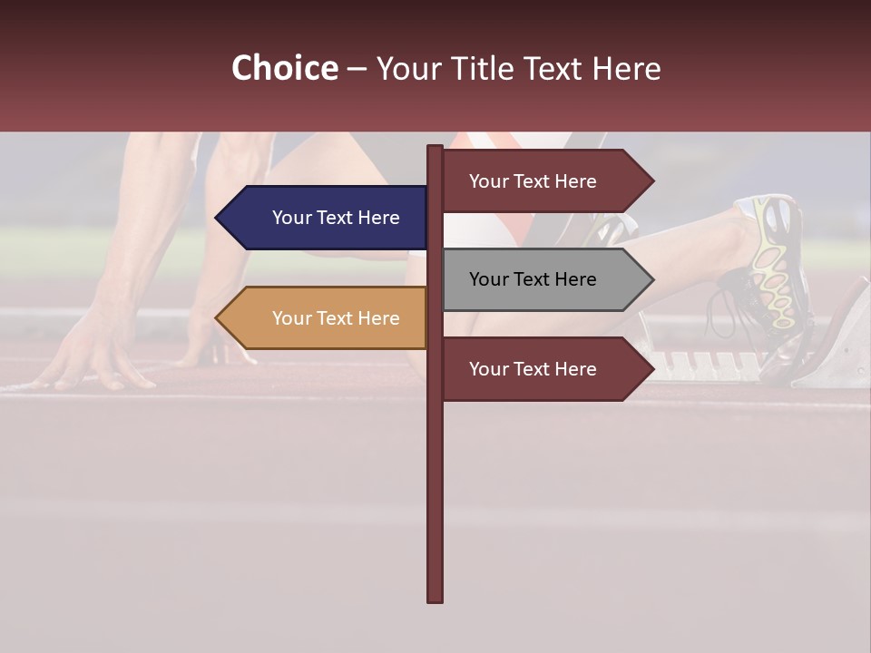Cross Start PowerPoint Template