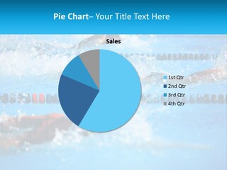Swimming In The Pool PowerPoint Template