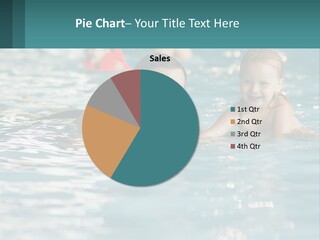 Baby Learns To Swim PowerPoint Template