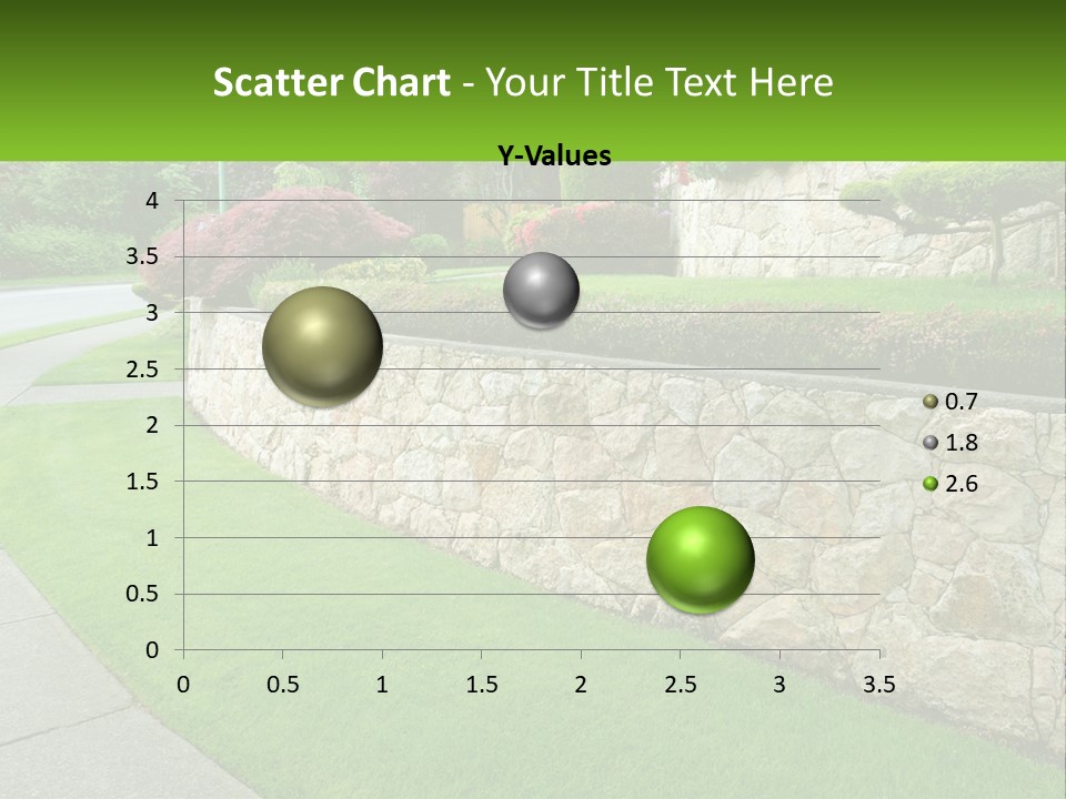 Architectural Structure Of The Garden PowerPoint Template