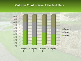 Architectural Structure Of The Garden PowerPoint Template